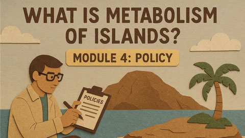 What is metabolism of islands? Introducing Module 4 - Policy integration