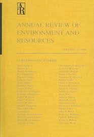 Annual Review of Environment and Resources