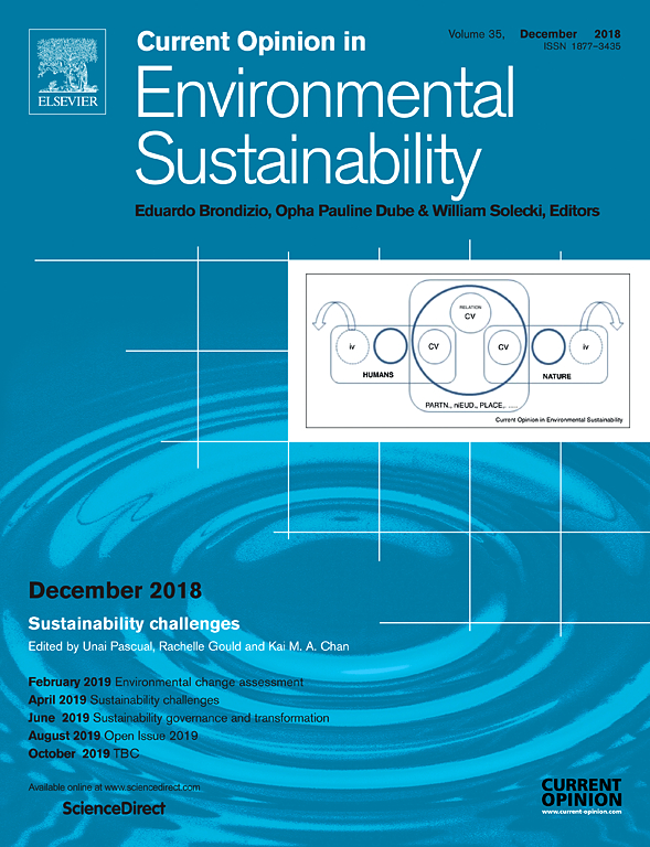 Current Opinion in Environmental Sustainability
